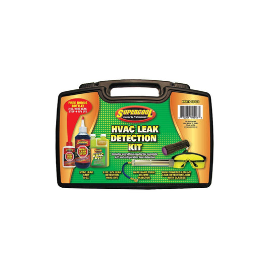 Supercool Detector Kit Refrigerant Leak Detection Set 