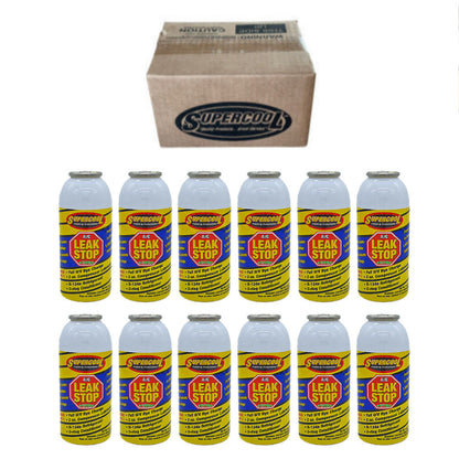 R134A SEAL LEAK STOP WITH UV DYE 4OZ (12 EA)