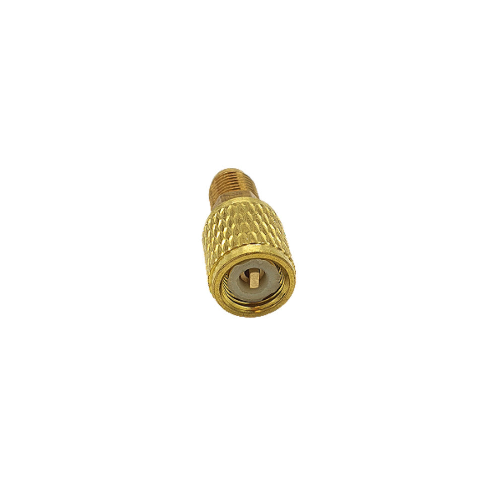 Refrigerant leakage blocker R410a connection adapter conversion cone 