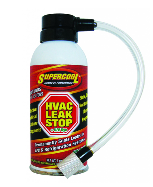 SUPERCOOL HVAC LEAK STOP PLUS U/V DYE