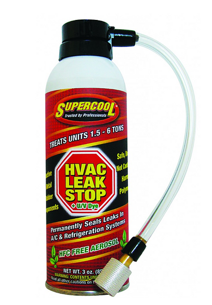 SUPERCOOL HVAC LEAK STOP PLUS U/V DYE