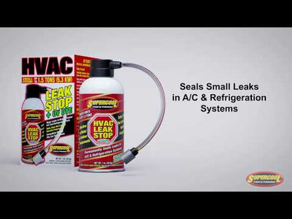 SUPERCOOL HVAC LEAK STOP PLUS U/V DYE