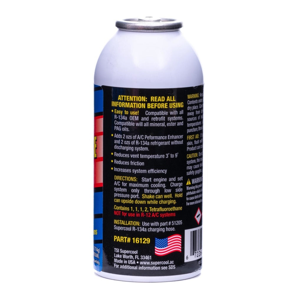 Supercool Air Conditioner Performance Enhancer R134A